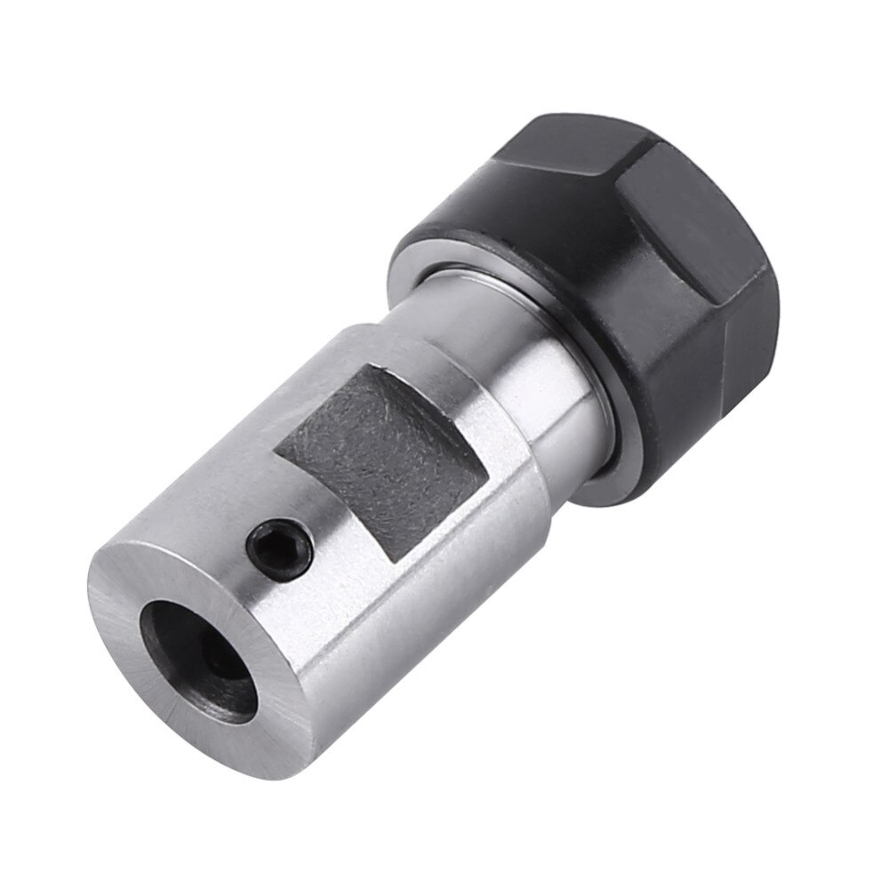 ER11 Stahl Spannzangen Spannfutter Spindel Verlängerung Stange Motor Welle Halter Innen 8MM Für CNC Fräsen Zubehör Spindel Frühling Collet