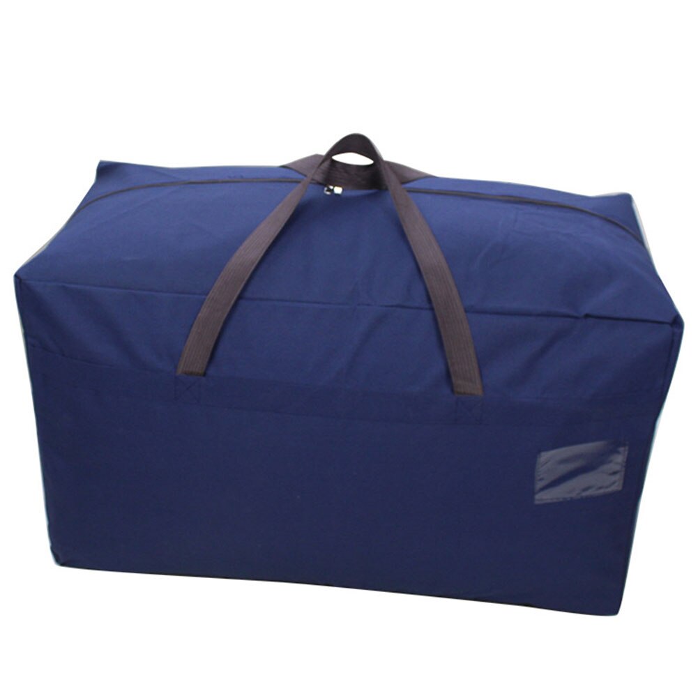 Unisexe couette imperméable organisateur de voyage épaissir bagages Oxford tissu doux sac de rangement avec poignée fermeture éclair grande capacité