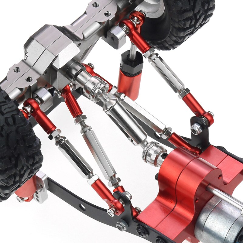Boîte de vitesses de Transmission en métal 370 moteur avec accessoires de mise à niveau de l'arbre d'entraînement pour voiture WPL C14 C24 B24 B36 MN D90 MN99S RC