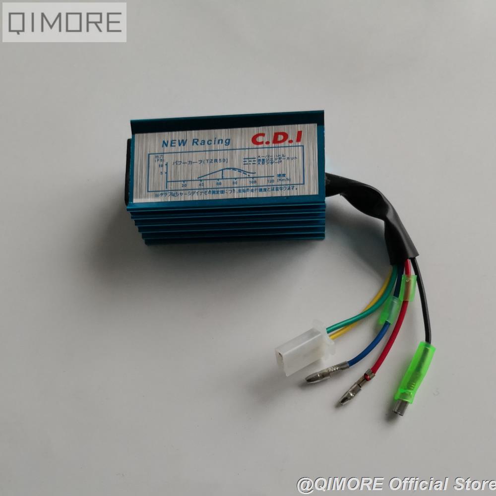 Performance CDI unit (5 wires, AC fired) for Scooter Moped JOG50 JOG90 Vento ZIP Keeway Hurricane 1E40QMB Minarelli 50cc