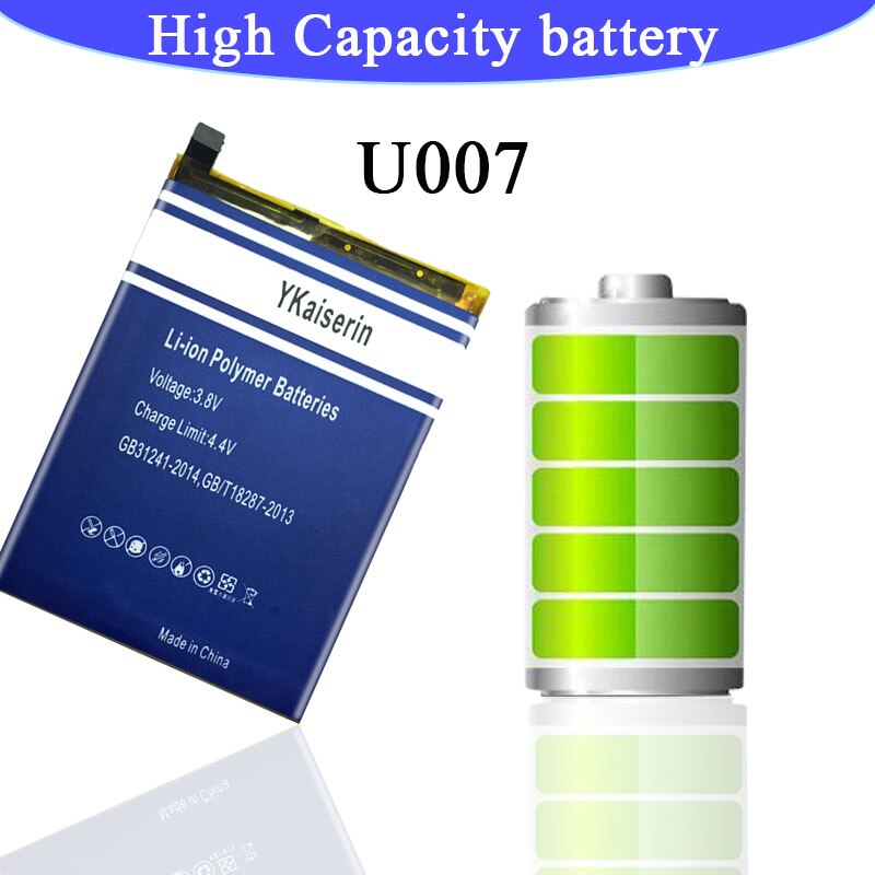 For Ulefone U007 Battery 3200mAh Back Up Battery Replacement For Ulefone U007 Smartphone - In Stock