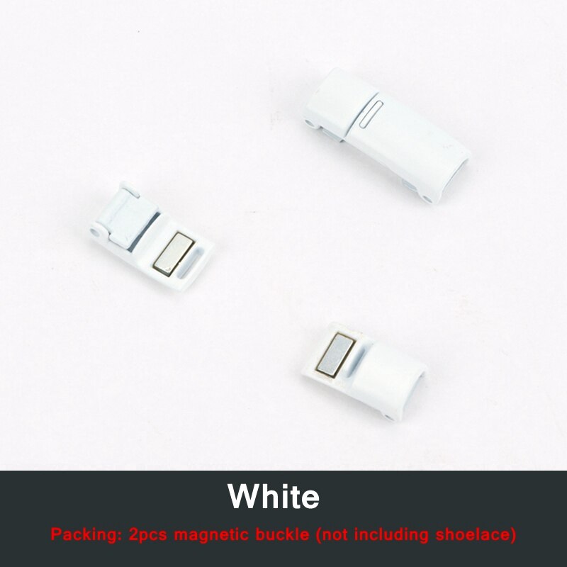 Matte Metallschnürsenkel Magnetschnalle Schnürsenkel Magnetverschluss 28 Farben Schuhe Zubehör AF1 Sneaker Kits Metallschnürsenkel Schnalle: Schokolade Farbe