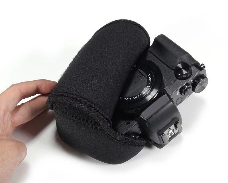 Neopreen camera bag case voor Canon powershot G12 G11 G15 G16 G5 X G9 G10 SX130 SX150 SX160 SX170IS camera pouch beschermhoes