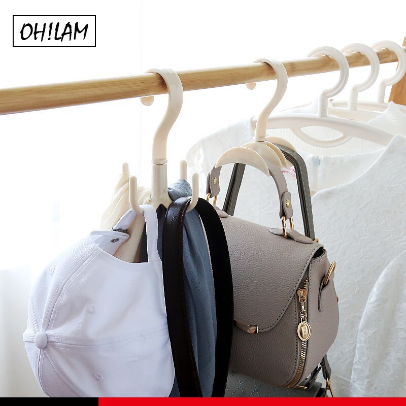 Opknoping Closet Organizer Haken Hanger Houder Voor Portemonnees Handtassen Boekentassen Rugzakken Ties Riemen Mode-sieraden Accessoires Haken