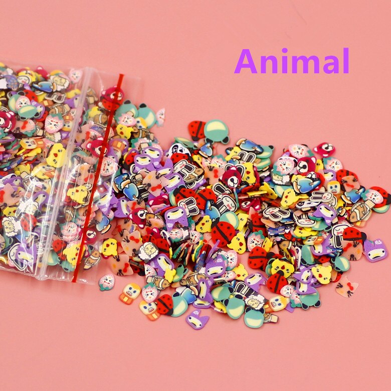 1 pakke nail art frugt blomster gør det selv negle mærkat kunst dekoration skyder klæbende vand decal manicure lak tilbehør p