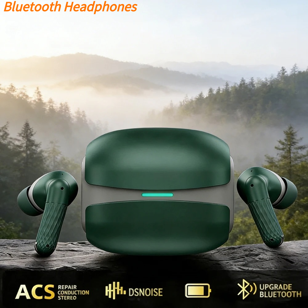 919 - Wireless Bluetooth Noise-Canceling Headphones, High-Definition Music Bluetooth Headphones, Battery Life, Gaming Headphones