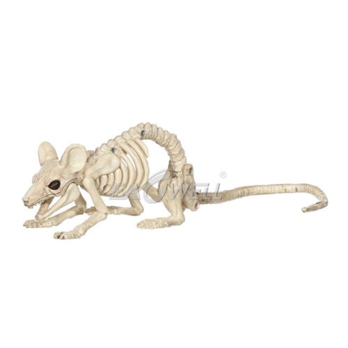 Neue Halloween Skelett Katze Hund Maus Stütze Ebene Knochen Party Einkaufen Dekoration Grusel: Maus