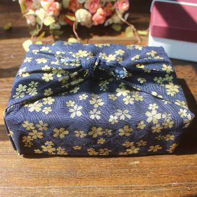 Furoshiki-Pañuelo de tela estilo japonés, 45cm, muchos usos: 3