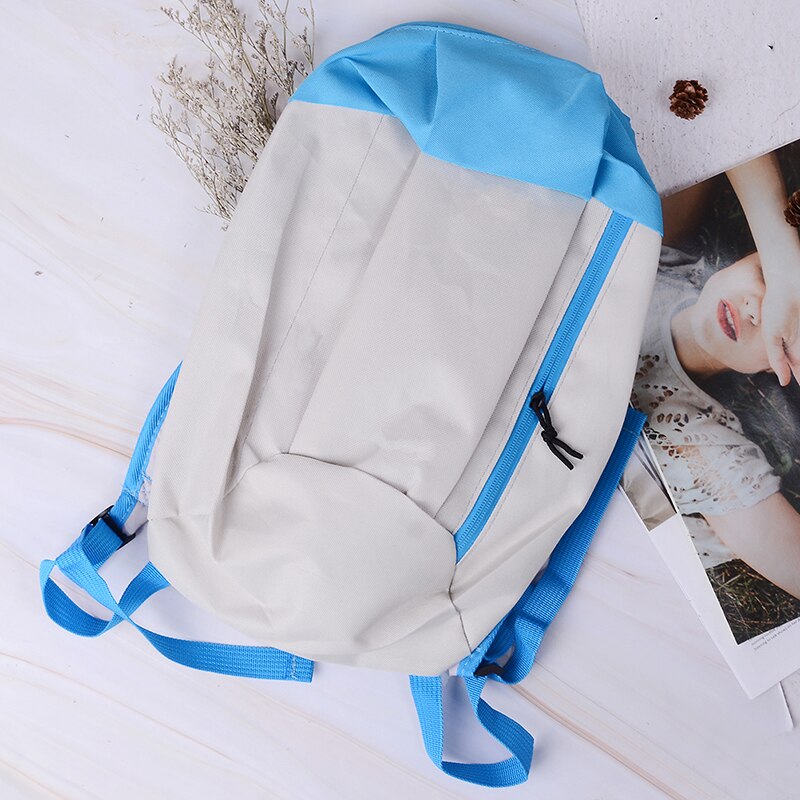 1PC Men Women Sports Travel Backpack Hiking Camping Backpack Girl Boy Children Waterproof Climbing Outdoor Small Bag 9 Colors: Gray