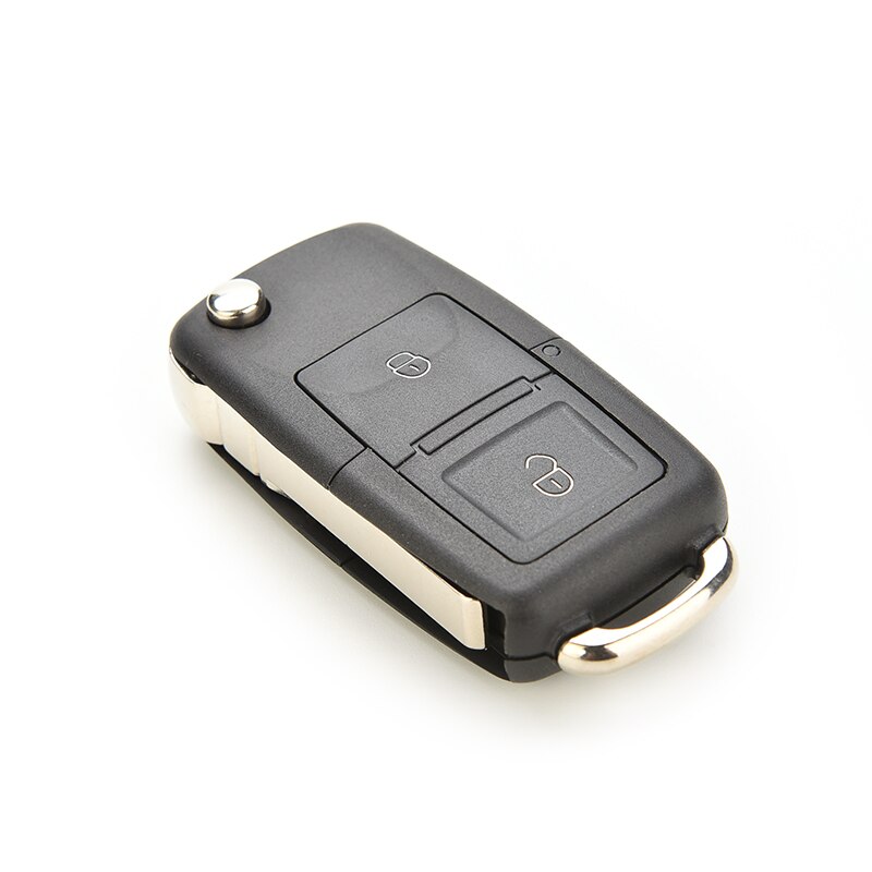 Remote Flip Folding Car Key Shell Replacement Car Key Case Cover For Car Bora Uncut Blade Keyless 2 Buttons