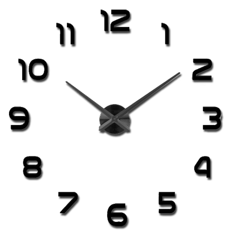 Diy Klok Onderdelen Quartz Klok Motor Voor Wandklok Beweging Onderdelen Zwarte Handen Vervangende Onderdelen Tool Kit Home Decor