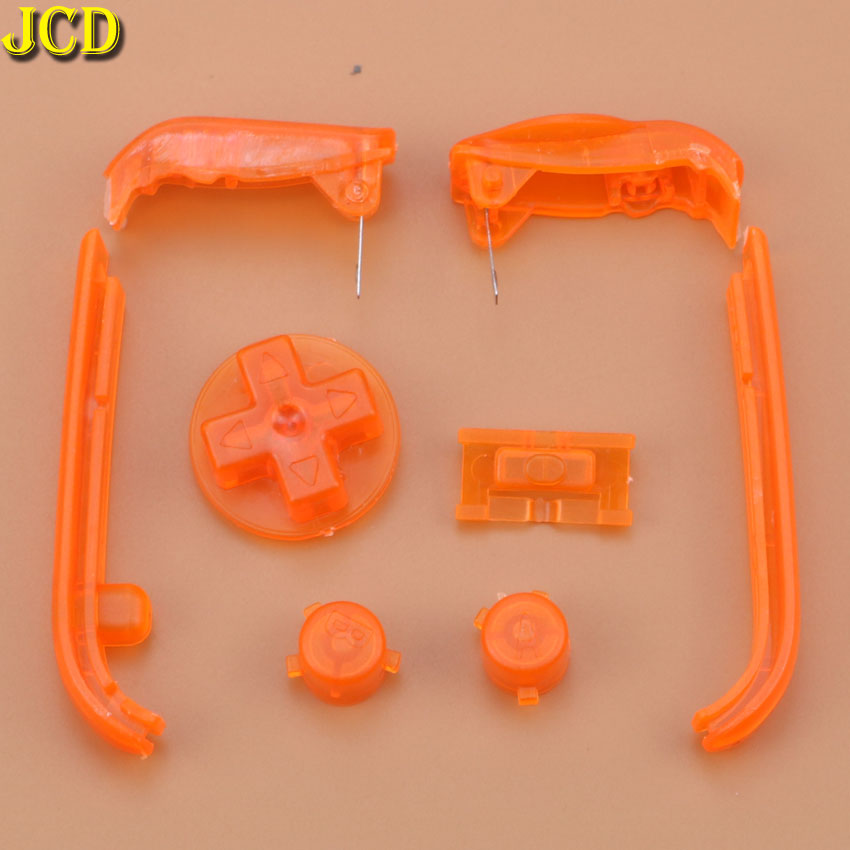 JCD Multi-Color Buttons Keypads L R A B Buttons For Gameboy Advance Buttons Frame For GBA D Pads Power ON OFF Buttons