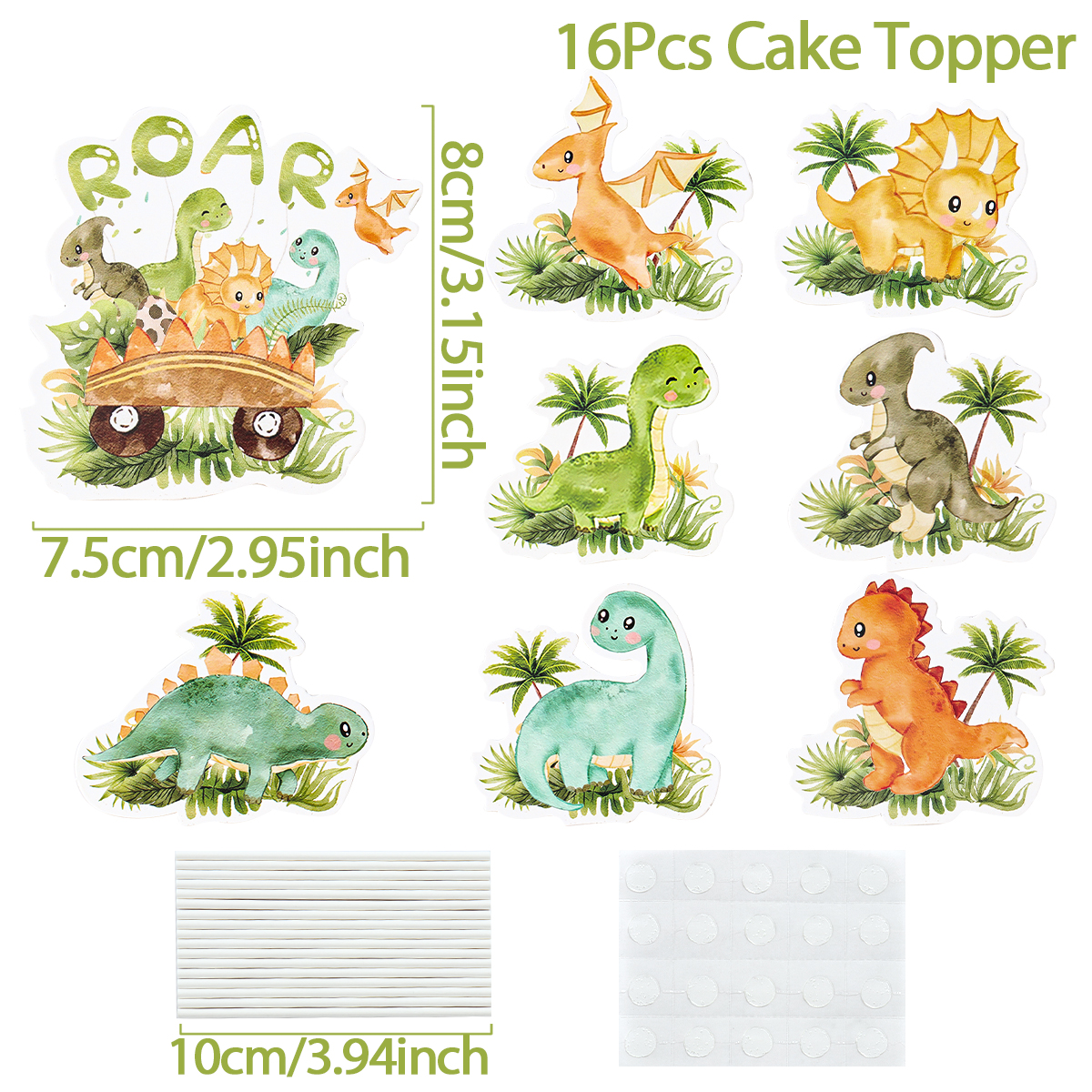 Jednorazowa zastawa stołowa z dinozaurem Rzek Dinozaur Dekoracja urodzinowa Dzieci Chłopiec Baby Shower Dżungla Safari Urodziny Supplies: Czekolada