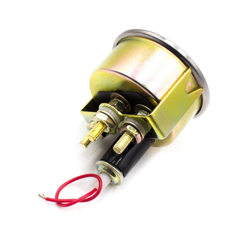 1 pieza 2 "52mm cc 12V indicador de nivel de combustible mecánico para coche vehículo medidor E-1/2-F indicador de nivel de combustible Accesorios
