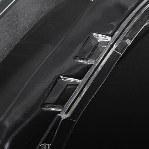 2Pcs Car Clear Headlight Lens Shell Cover Replacement Head Lamp Cover For V w Passat B6 R36