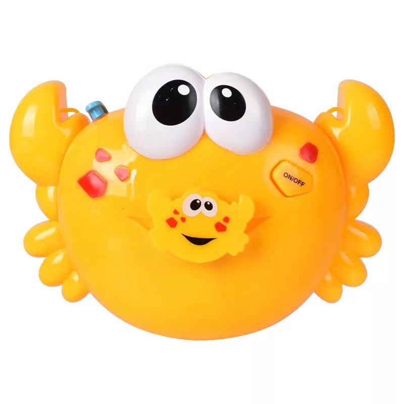 Crab Bubble Machine Bathroom Giant Happy Bubbles Water Blowing Toys Pompas Jabon Infantil Gadget Soap Plastic Toy DD6PP