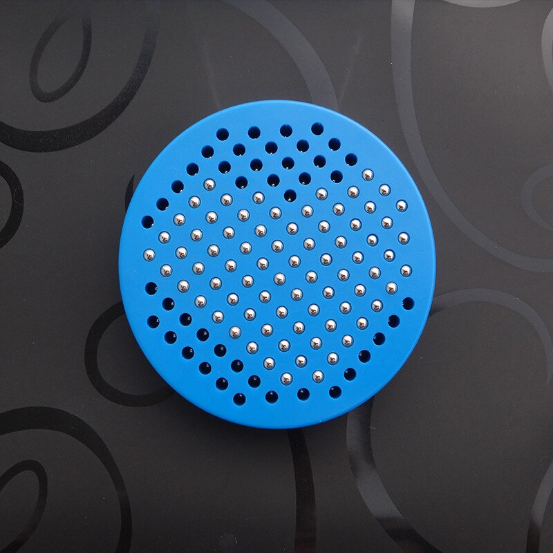 Home Decoration Crafts Magnetic Tablet Magnet Drawing Board Drawing Decorative Boards Kids: Blue round