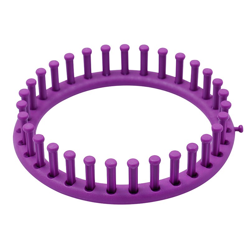 LMDZ 4 Size Round Knitter Looms DIY Tool Kit Plastic Round Circle Hat Scarf Sweater Circle Loom Hand Knitting Knit Loom