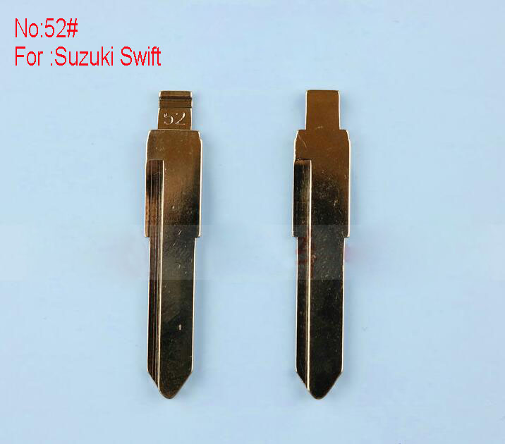 HU87 Autosleutel Blade Flip Folding Afstandsbediening Sleutel Leeg Voor Suzuki Swift 52 #