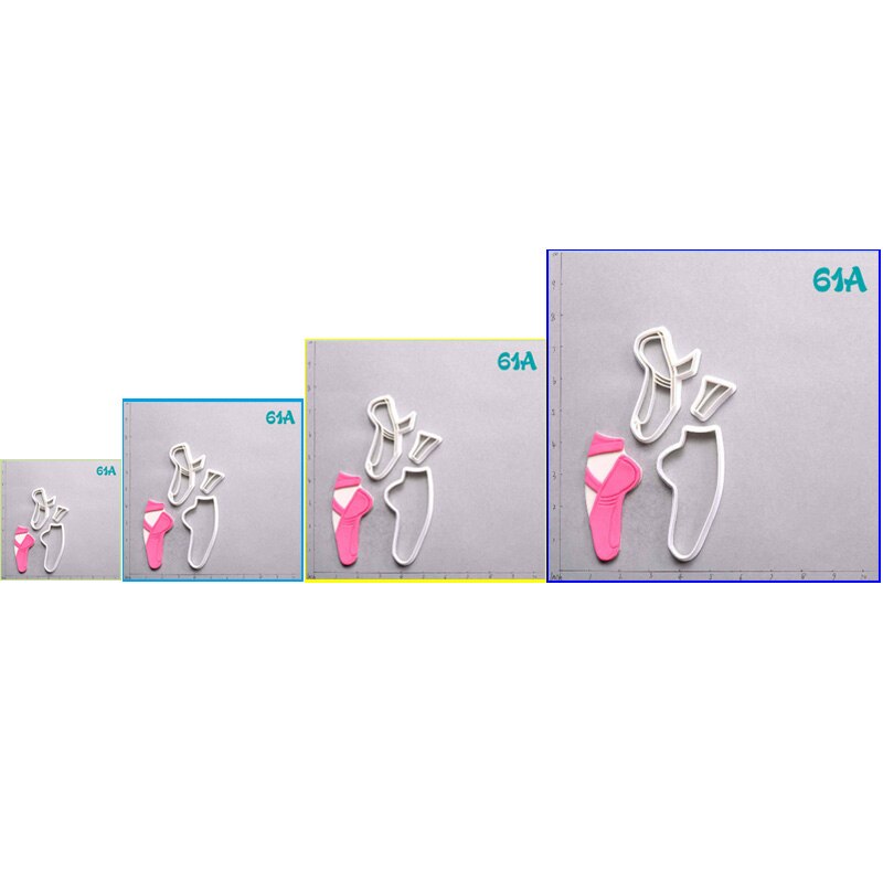 Ballet Dress Cookie Cutter Set Custom Made 3D Printed Fondant Cake Cutter Kitchen Accessories Cake Decoration Tools Biscuit Mold