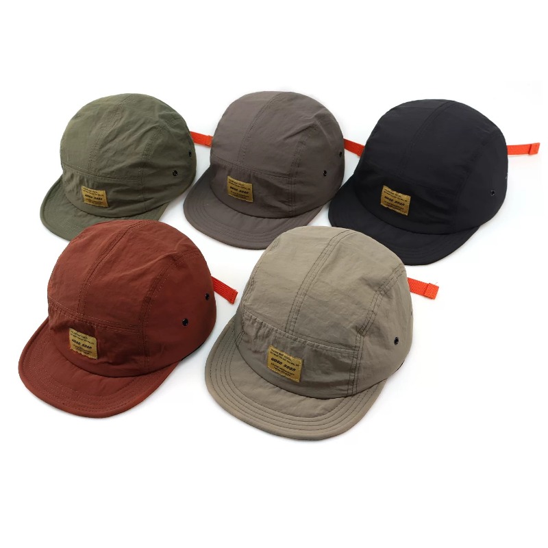 Japanese 5 Panel Quick-drying Breathable Short Brim Baseball Cap Men Women Face Small Soft Top Hip-hop Cap Women Soft Brim Hat