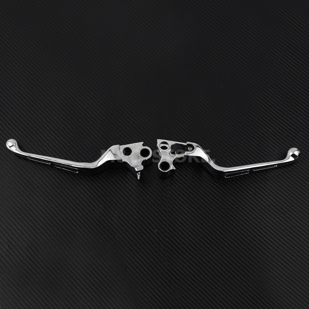 Motorbike Chrome Brake Clutch Levers For Harley 1996-2003 XL,1996-2007 Dyna and Touring,1996-2007 and Softail