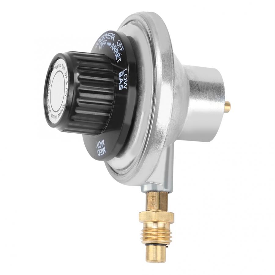 Détendeur Gaz Propane-butane Cellfast 37 Mbar - Pression Entrée 0.3-16 Bar, Pour Usage Domestique