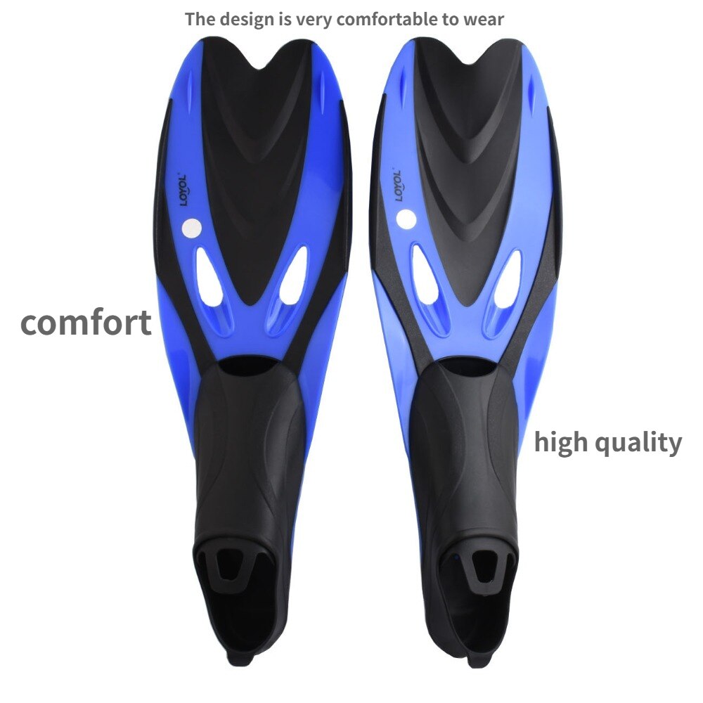Diving Fins Women Men Silicone Adjustable (40-48) Scuba Shoes Snorkeling Feet Stand Monofin Swimming Flippers Buceo