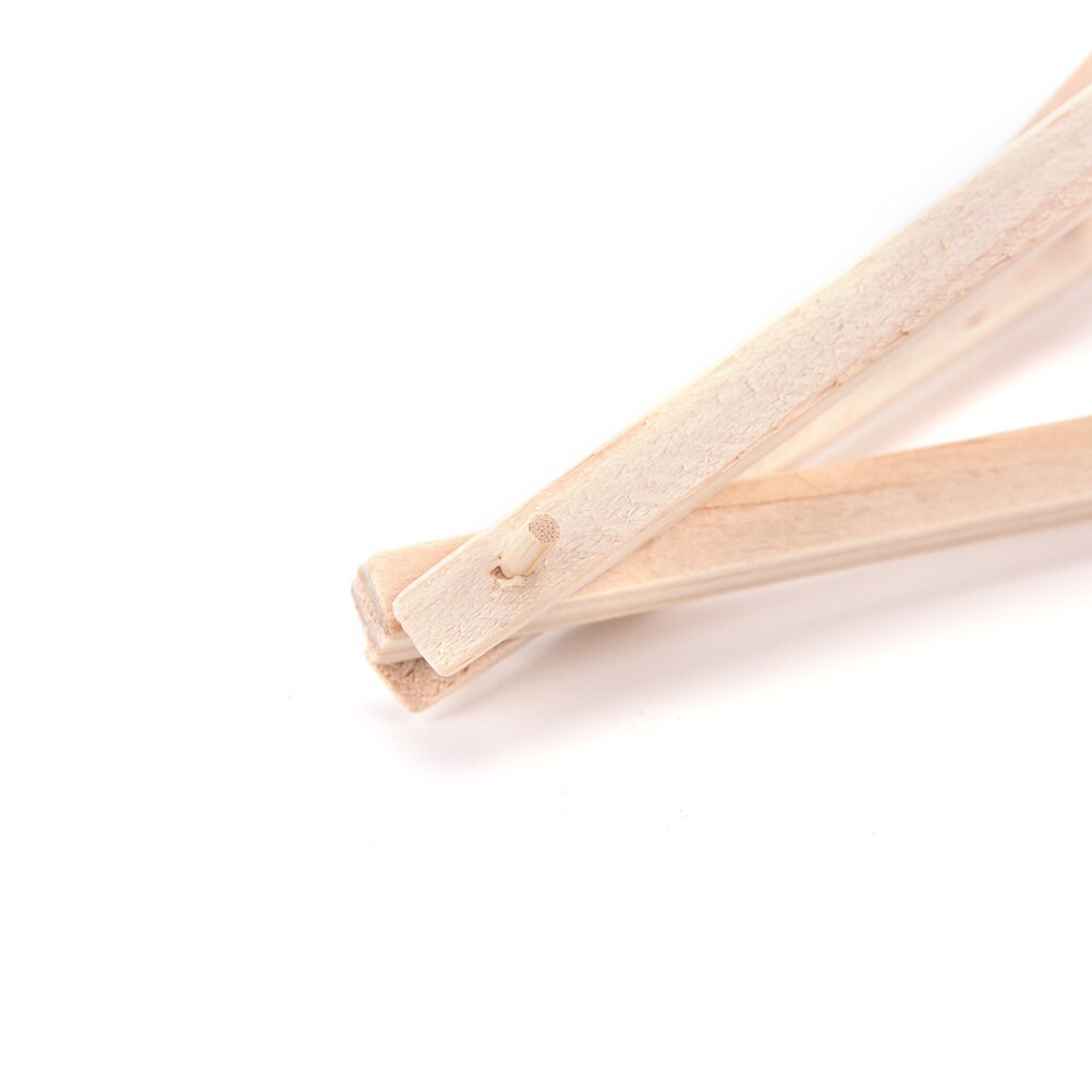 1 PCS Mini Künstler Holz Staffelei Holz Hochzeit Tisch Karte Stand Display Halter Für Party Dekoration 12.5*7cm m Triange Staffelei