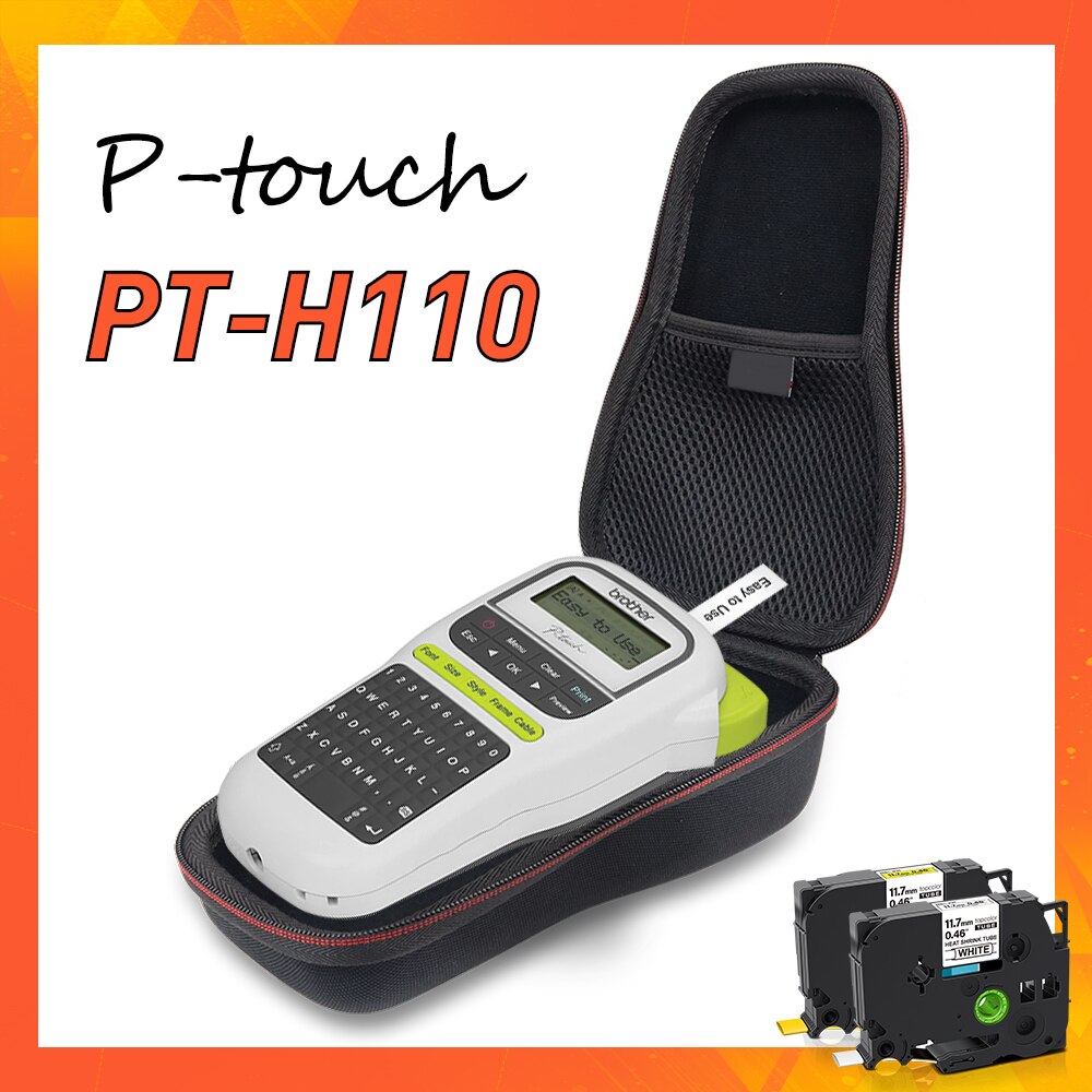 Protection Case for Brother PT-H110 Label Maker Hard Case tz-231 TZ Tape Printer Bag PT-E100 PT-H100 H110 Package Box EVA Case