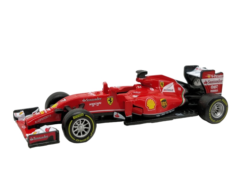 BBurago 1:43 F1 SF90 SF14T Nr7 Kimi Raikkonen SF15T Nr5 Sebastian Vettel F2012 #6 Felipe Massa Diecast Model Car