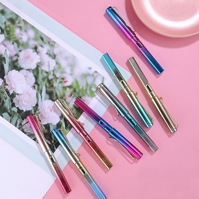 Fountain Pen Gradient Color Pen Body Piston-Filled for Calligraphy Practicing