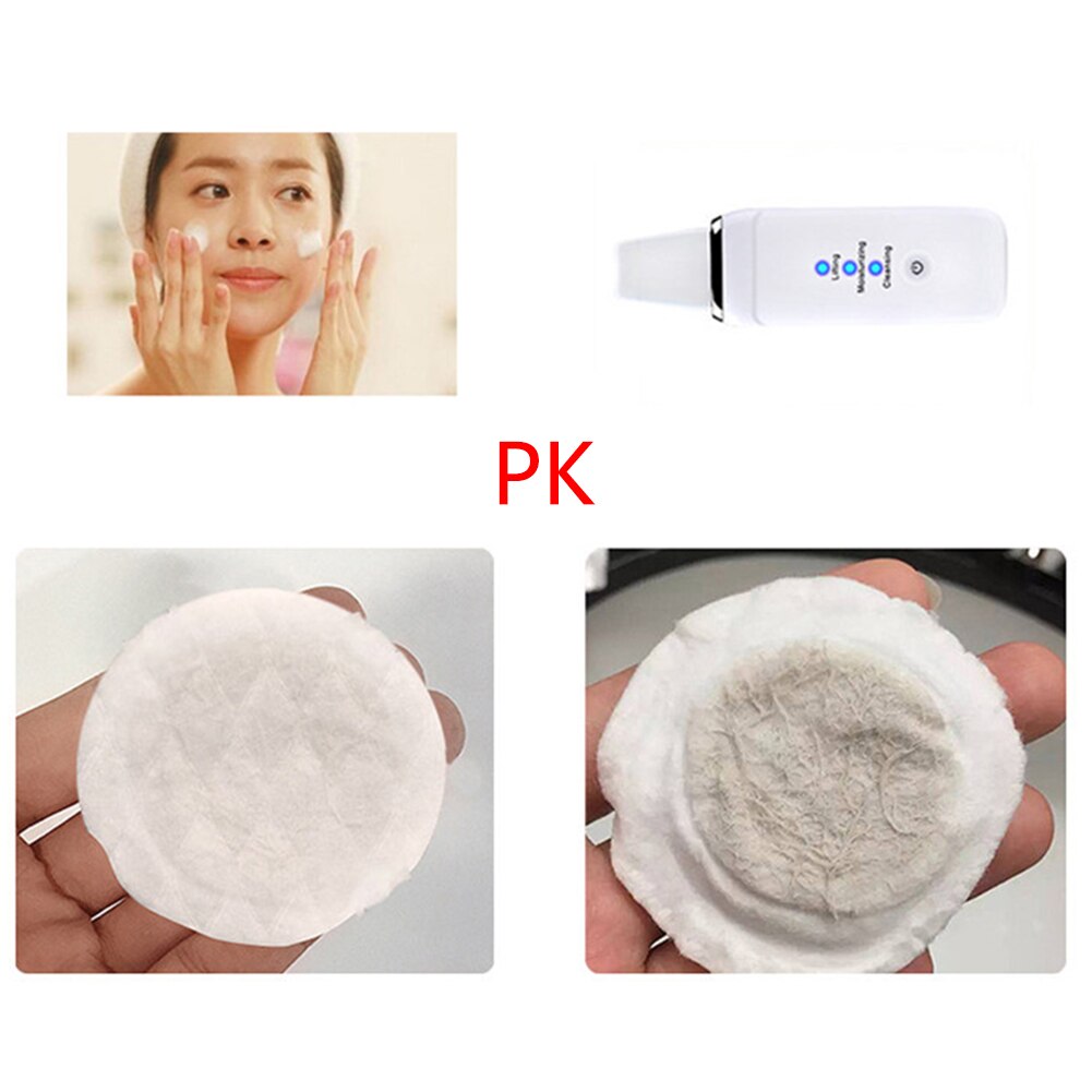 Ultrasonic Ion Skin Scrubber Deep Cleaning Pore Cleaner Blackhead Remover Vibrating Facial Cleansing Skin Spatula Instrument