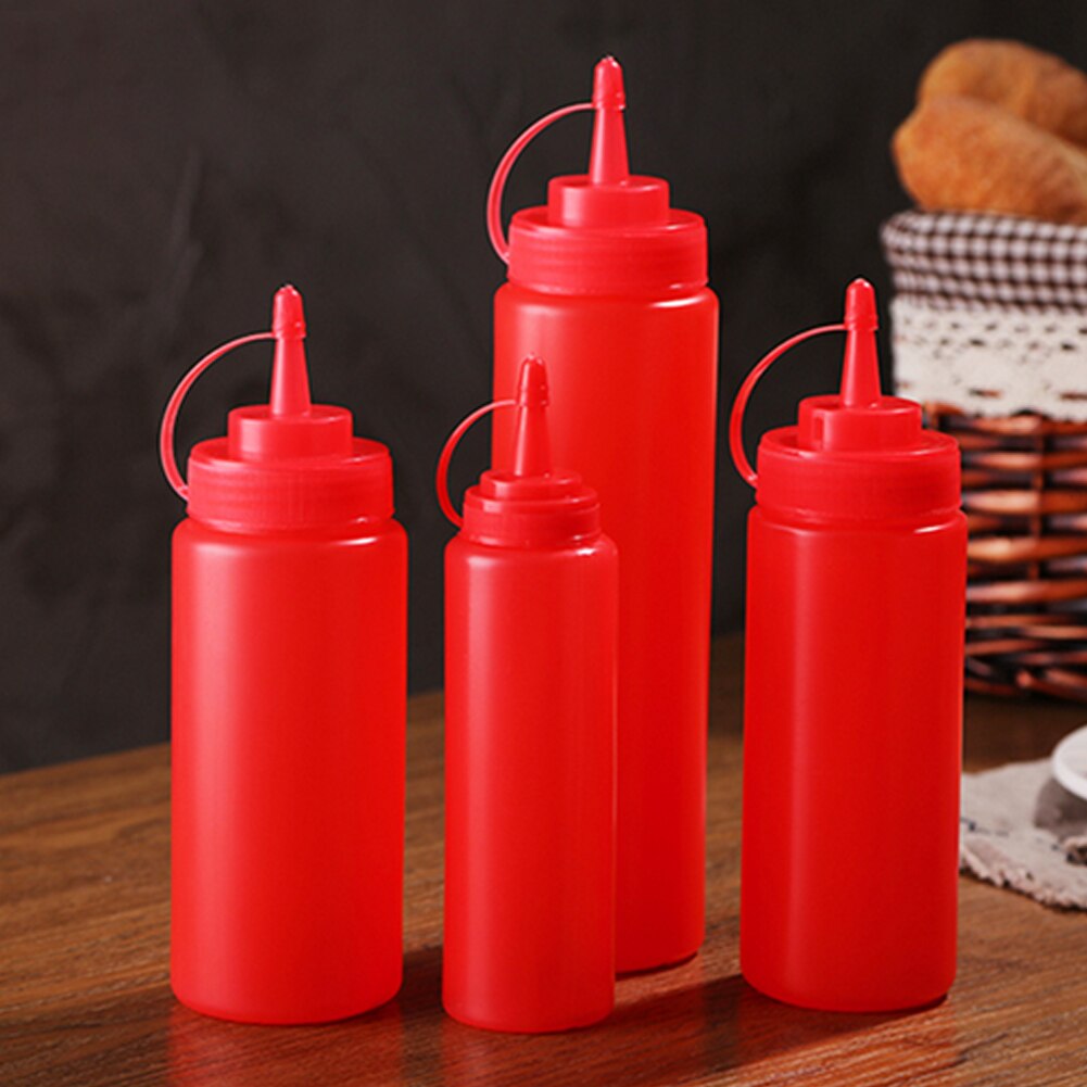 Køkkenpresse flaske ketchup saucer sennep presse flasker krydderiflaske sprøjte presse dispenser køkkenredskaber
