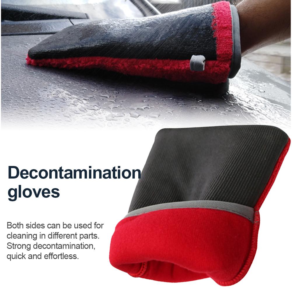 Car Detailing Bar Alternative Novel Detailing Tool Kit Auto Care Fine Grade Clay Bar Mitt Surface Prep Finish Wash Eraser Mitt