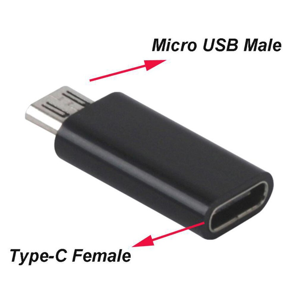 Typ-c Adapter Usb C Zu Micro Usb Kabel Legierung Micro Usb Stecker Auf Typ C Weibliche Adapter Konverter anschluss Für Telefon Tablet