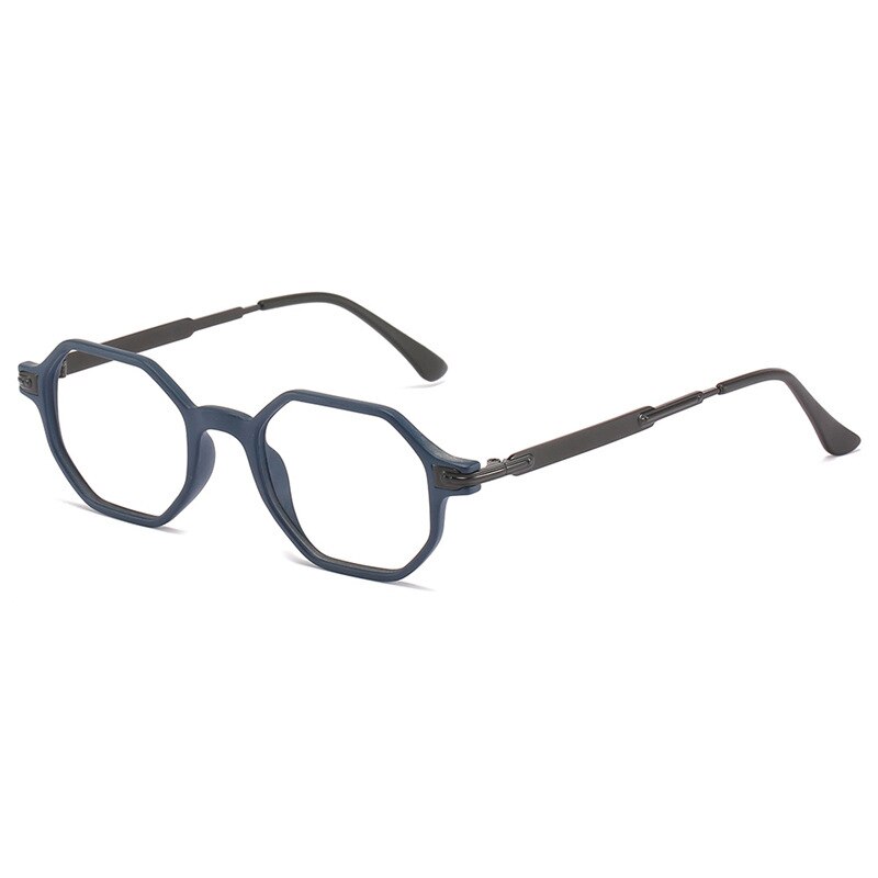 Progressive Multi-focus Anti-blue Light Reading Glasses Retro HD Automatic Hyperopia Eyeglasses For Women Man Unisex: +350 / C