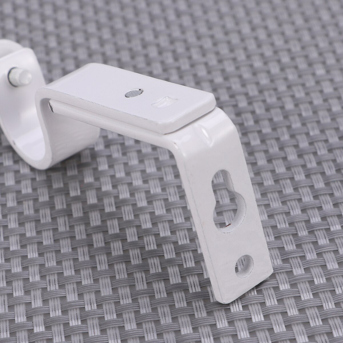 2 stk 18-22mm justerbar dobbelt gardinstang beslag holder gardin draperi stang beslag romersk gardin skinne beslag holder