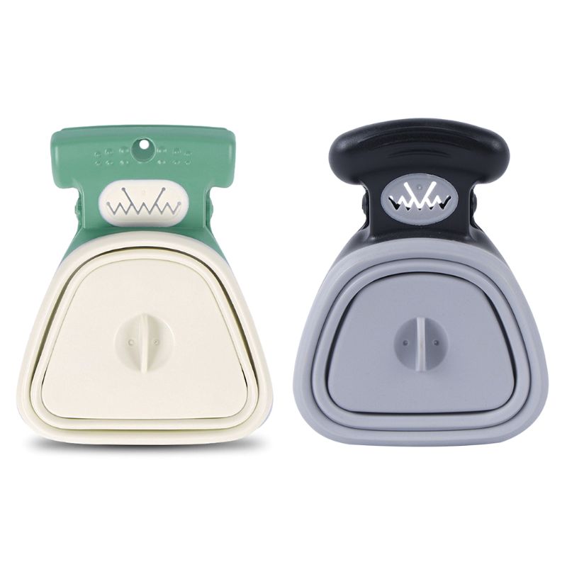 Pet Travel Folding Poop Scoop Clean Pick Up Droppings Cleaner Dog Outdoor Toilet 95AA