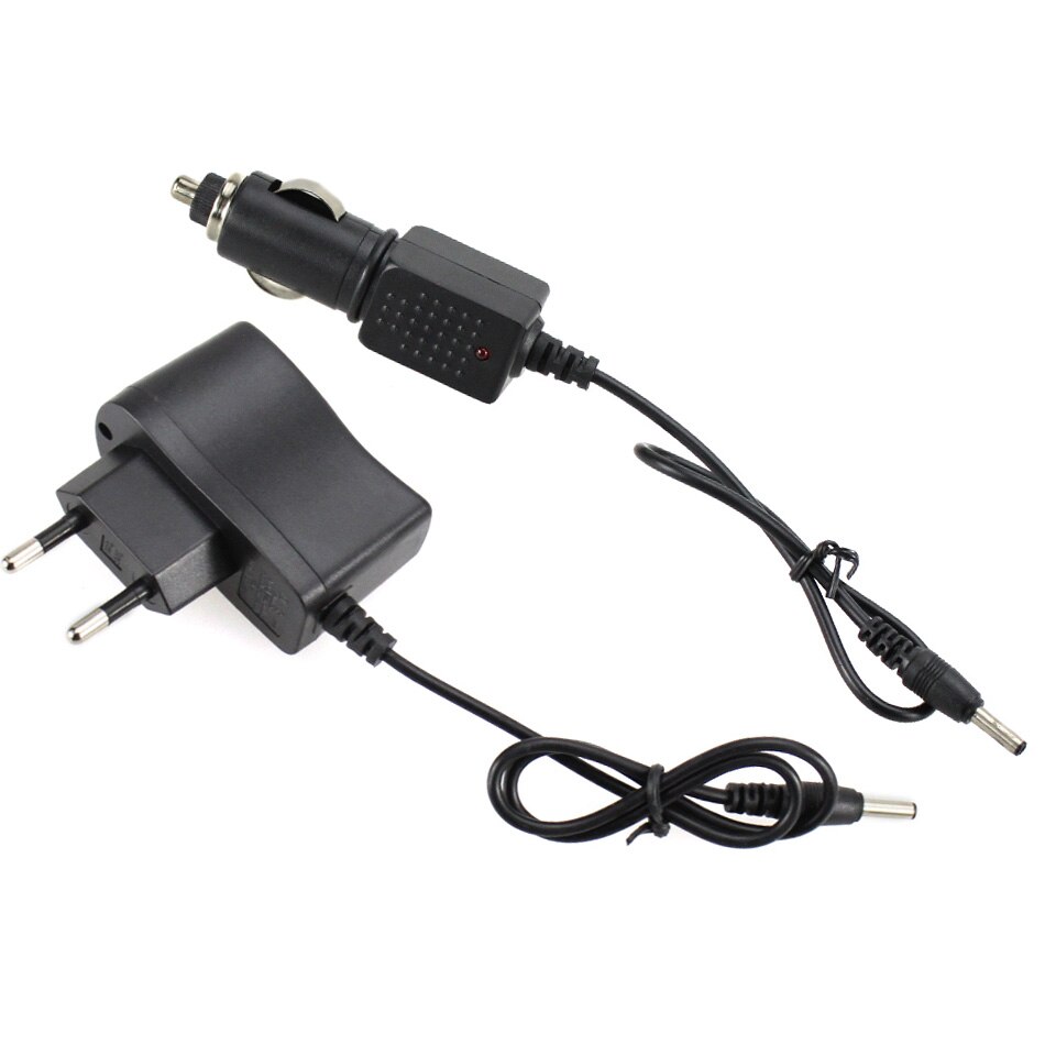 AC Power Charger Adapter Port To 18650 Battery Flashlight Headlamp Supply Converters Wire EU US UK Car Plug