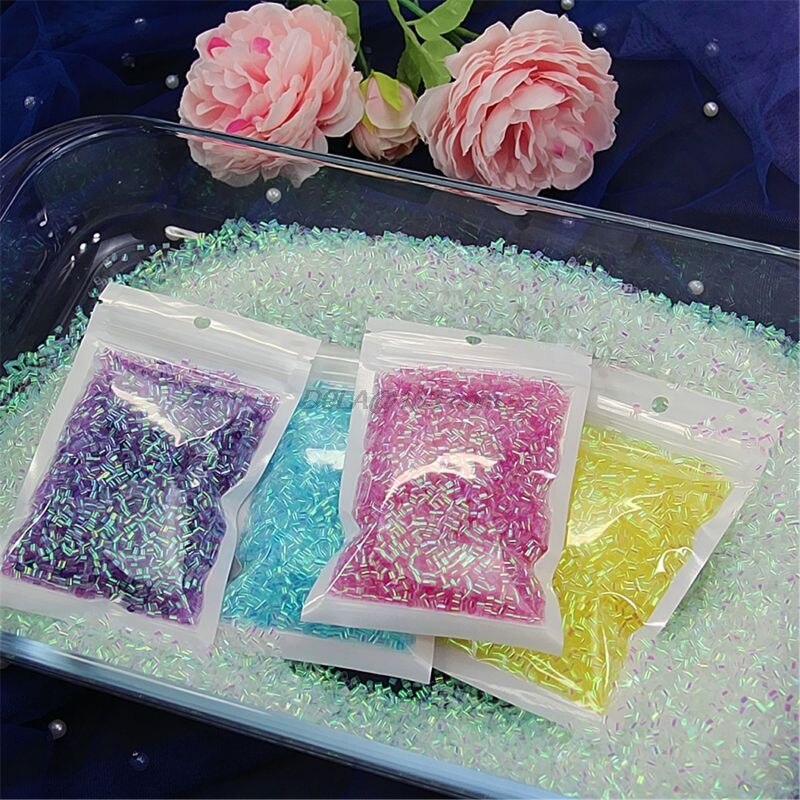 Bolas de Slime Sound Sprinkles para masa viscosa, suministros de masa viscosa, accesorios de colgantes para lodo esponjoso, arcilla, 10g por paquete