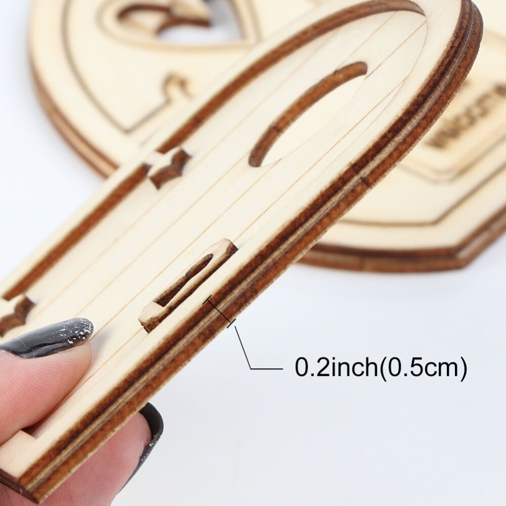 Ourwarm 6 stk træ fe havedør håndværk alf håndværk diy favor miniature fe haven tegn diy vintage hjem indretning hobby