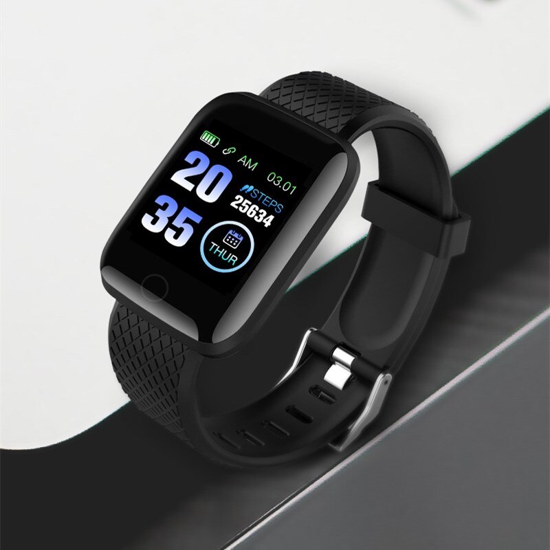 Smart Horloge 116 Plus Hartslag Smart Polsband Sport Horloges Smart Waterdicht Smart Horloge Voor Android Ios