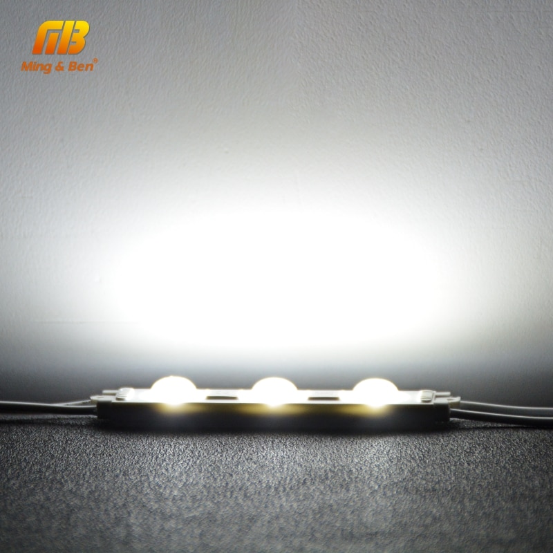 LED Module Licht Reclame Lamp 5PCS 10PCS 15PCS 20PCS Wit 220V 3M Stickers Silica gel Pad Luces LED Decoracion keuken Lamp