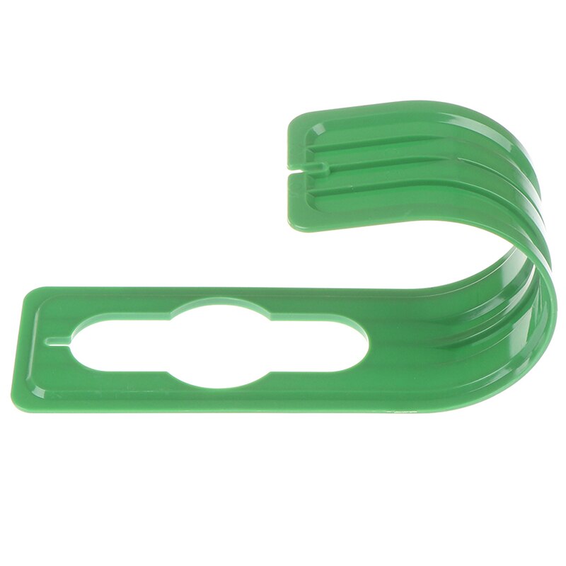 1 Uds. Soporte de manguera para jardín, boquilla de riego, soporte de almacenamiento de boquilla de ducha, soporte de montaje en pared, gancho de manguera extensible colgante: green