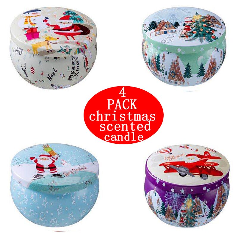 Xmas Christmas soy wax bar freshener, set of 3 large