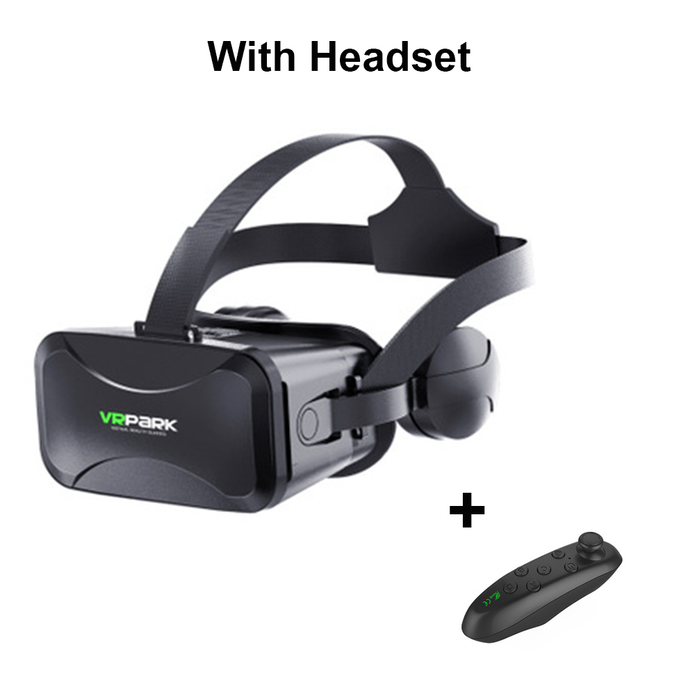 3d vr briller virtual reality vidvinkel fuldskærms visuelle vr briller til android ios smartphone med headset briller: Headset håndtag 1