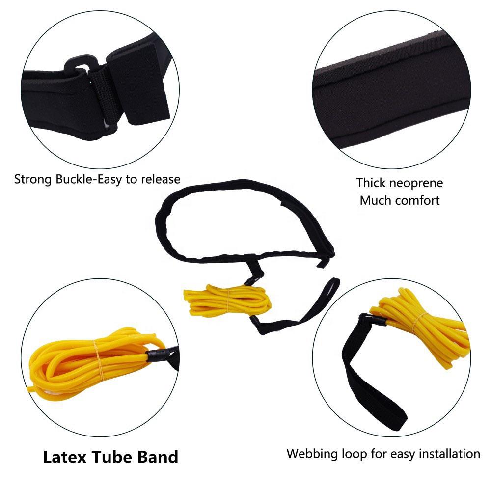 Durable Swim Training Belts Static Swimming Belt Latex Snorkelling Physical Education Fitness Summer Swimming Training Belt