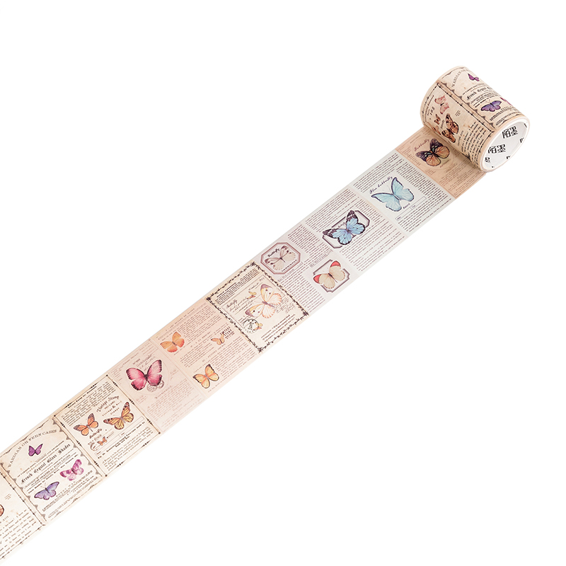 Cintas decorativas Washi con letras Vintage de 2m, 35cm de longitud de ciclo, decoración para álbum de recortes, etiqueta para diario basura, papelería, pegatinas artesanales: Verde militar