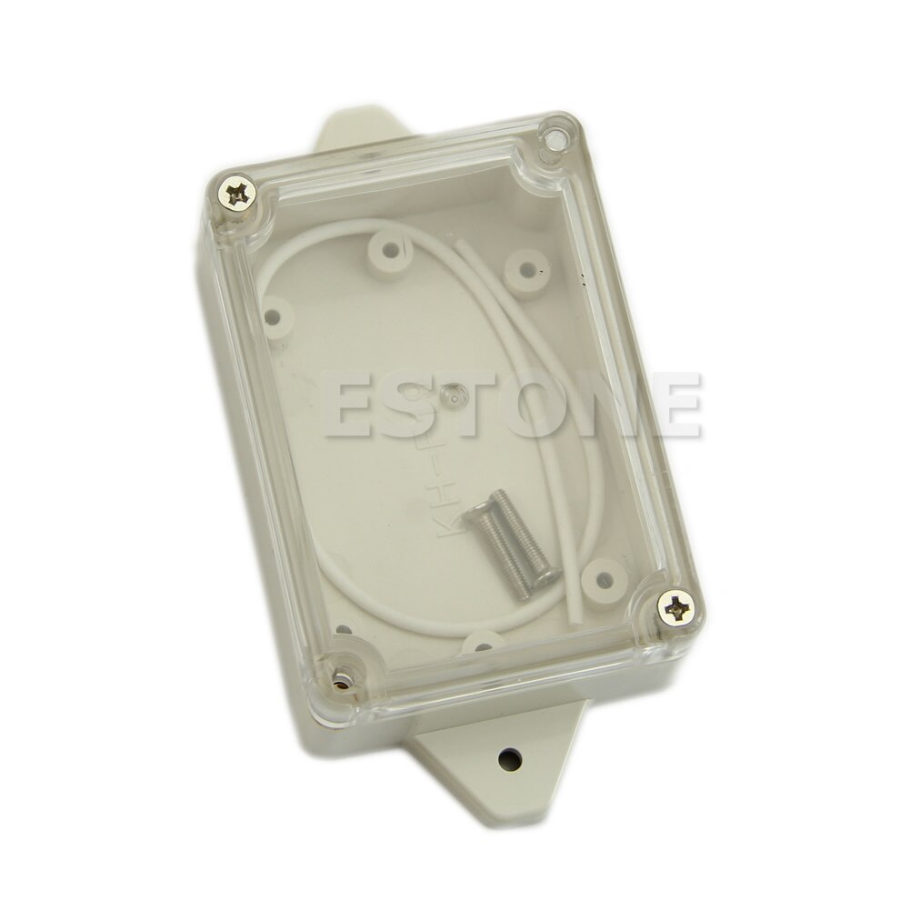 Plastic Waterproof Cover Clear Electronic Project Box Enclosure Case 85*58*33MM